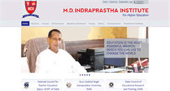 Desktop Screenshot of mdindraprastha.com