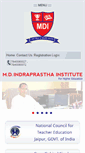 Mobile Screenshot of mdindraprastha.com